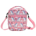 thumbnail image 1 of Unique Bargains 1 Pc Portable Lunch Bag with Shoulder Strap Pink, 1 of 5