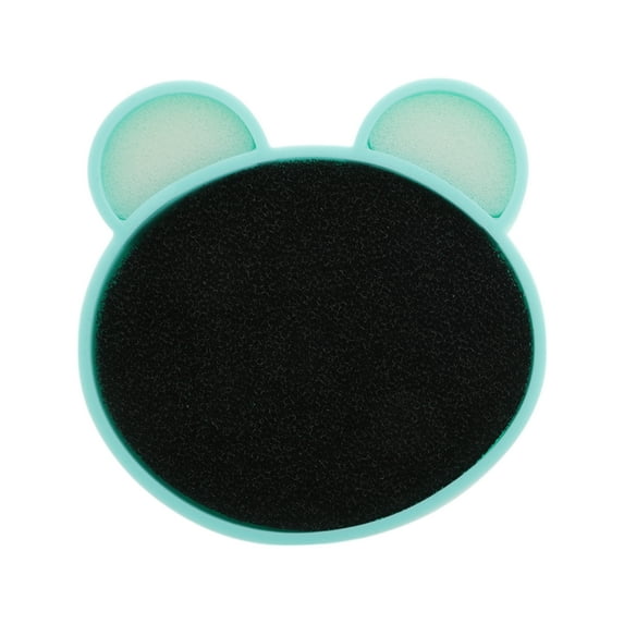 Unique Bargains 1 Pc Portable Makeup Sponge Brush Cleaner Green