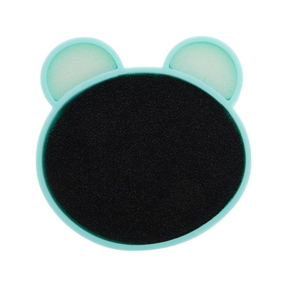 Unique Bargains 1 Pc Portable Makeup Sponge Brush Cleaner Green