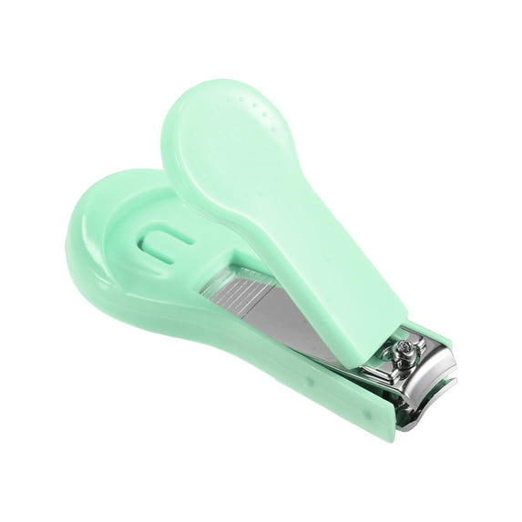 Unique Bargains 1 Pc Portable Nail Clippers Toenail Clippers 2.44"x0.98"x0.51" Green