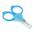 thumbnail image 1 of Unique Bargains 1 Pc Portable Nail Scissors Toenail Clippers for Child 3.23"x2.20"x0.39" Dark Blue, 1 of 6