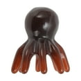 thumbnail image 1 of Unique Bargains 1 Pc Portable Octopus Head Massage Comb for Home Brown Resin, 1 of 5