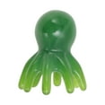 thumbnail image 1 of Unique Bargains 1 Pc Portable Octopus Head Massage Comb for Home Dark Green Resin, 1 of 5