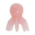 thumbnail image 1 of Unique Bargains 1 Pc Portable Octopus Head Massage Comb for Home Pink Purple Resin, 1 of 5
