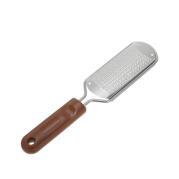 Unique Bargains 1 Pc Portable Oval Foot Callus Remover Tools 11.18"x2.36" Deep Brown