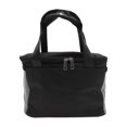 thumbnail image 1 of Unique Bargains 1 Pc Portable Square Thermal Bag for Work 9.84"x6.3"x7.09" Black, 1 of 5