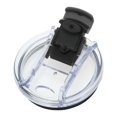 thumbnail image 1 of Unique Bargains 1 Pc Portable Tumbler Lid for Office Black Plastic, 1 of 5