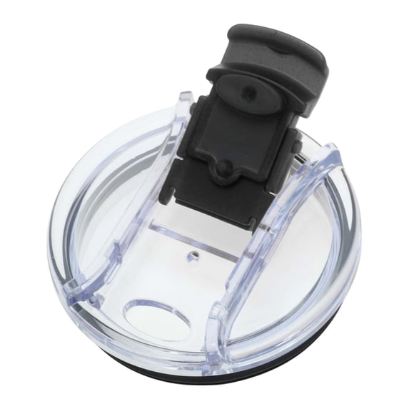 Unique Bargains 1 Pc Portable Tumbler Lid for Office Black Plastic