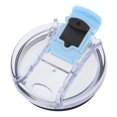 thumbnail image 1 of Unique Bargains 1 Pc Portable Tumbler Lid for Office Blue Plastic, 1 of 5