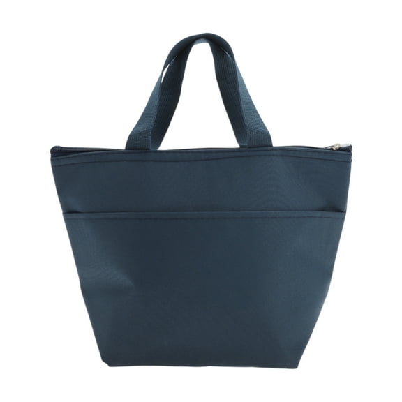 Unique Bargains 1 Pc Portable Waterproof Thermal Bag for Work 12.6"x5.12"x8.86" Navy