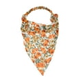 thumbnail image 1 of Unique Bargains 1 Pc Printed Pastoral Style Headwrap for Women Orange, 1 of 6