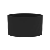 Unique Bargains 1 Pc Protective Spiral Pattern Water Bottle Boot Silicone Black