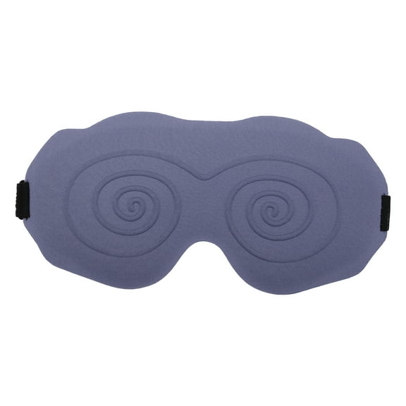 Unique Bargains 1 Pc Curved Shape 3D Eye Mask Soft 3D Eye Shade Cover for Rest for Travel Purple