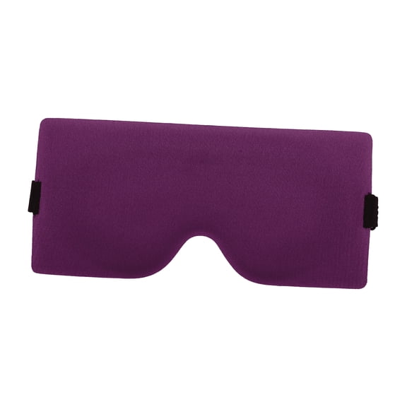 Unique Bargains 1 Pc Geometric Shape 3D Eye Mask Soft 3D Eye Shade Cover for Rest for Travel Purplish Red