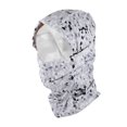 thumbnail image 1 of Unique Bargains 1 Pc Quick-drying Ice Silk Geometric Balaclava Face Mask Gray White, 1 of 5