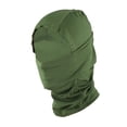 thumbnail image 1 of Unique Bargains 1 Pc Quick-drying Ice Silk Solid Balaclava Face Mask Army Green, 1 of 5