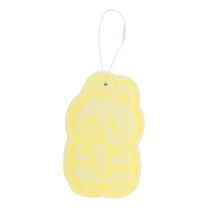 Unique Bargains 1 Pc Rabbit Bath Sponge Body Scrubber Yellow