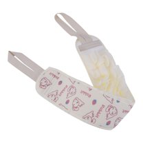 Unique Bargains 1 Pc Rabbit Loofah Body Scrub Towel Exfoliating Towel Beige