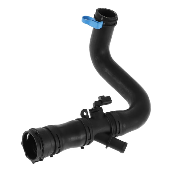 Unique Bargains 1 Pc Radiator Hose for Land Rover Discovery 4 LR4 3.0L SC V6 2014-2016 Lower Coolant Water Hose No.LR050855 Black Rubber