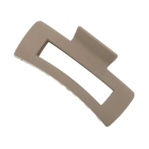 Unique Bargains 1 Pc Rectangle Frosted Hair Clips Hairdo Clip for Home Coffee