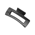 thumbnail image 1 of Unique Bargains 1 Pc Rectangle Lacquered  Hair Clips Hairdo Clip for Home Black, 1 of 5