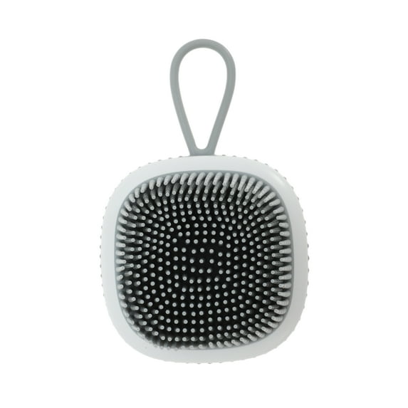 Unique Bargains 1 Pc Rectangular Bath Brush Shower Brush Gray