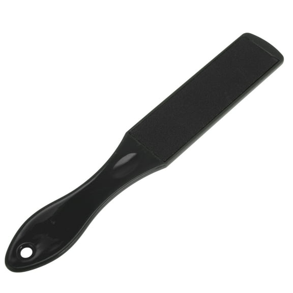 Unique Bargains 1 Pc Rectangular Double-sided Foot Scrubber Black