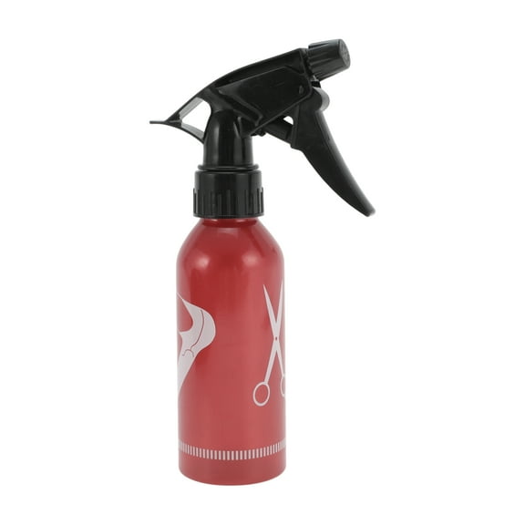 Unique Bargains 1 Pc Refillable Spray Bottles Tools Pattern Hair Spray Bottles for Hair 200ml Red