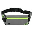 thumbnail image 1 of Unique Bargains 1 Pc Reflective without Kettle Bag Running Waist Pack for Hiking Gym EVA Gray, 1 of 4