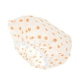thumbnail image 1 of Unique Bargains 1 Pc Reusable Dots Single Layer Shower Cap for Shower Orange PEVA, 1 of 7