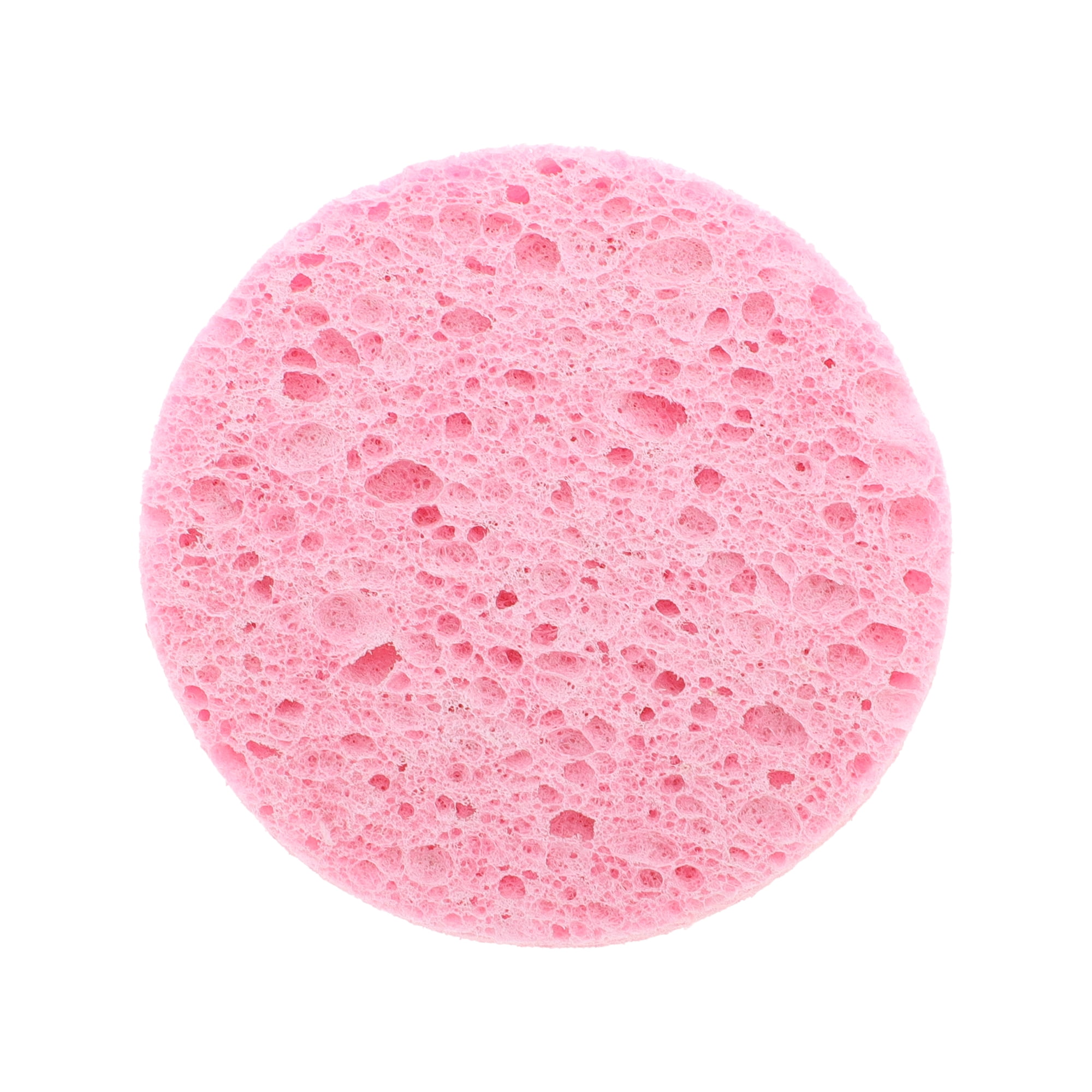 Round Back Sponge Unique Bargains 1 Pc Reusable Facial Sponges Round for Removing Dirt 2. ...