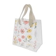 thumbnail image 1 of Unique Bargains 1 Pc Reusable Gift Bag Durable Floral Handle Gift Bag Beige, Transparent Large, 1 of 5