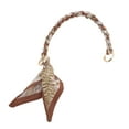 thumbnail image 1 of Unique Bargains 1 Pc Reusable Handbag Strap for Travelling Brown Alloy Polyester, 1 of 5