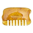 thumbnail image 1 of Unique Bargains 1 Pc Reusable Head Massage Comb for Home Brown Resin, 1 of 5