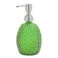 thumbnail image 1 of Unique Bargains 1 Pc Reusable Pineapple Shape Soap Dispenser 11.84oz Green Silver Tone, 1 of 6