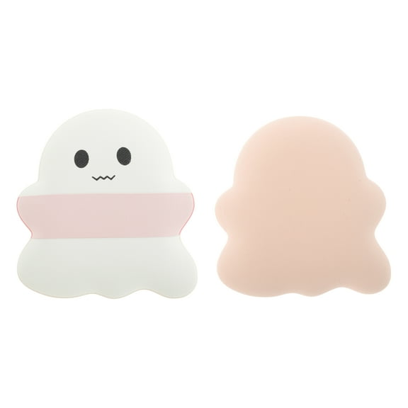 Unique Bargains 1 Pc Reusable Powder Puff for Travel Dressing Tables Red Hydrophilic Polyurethane