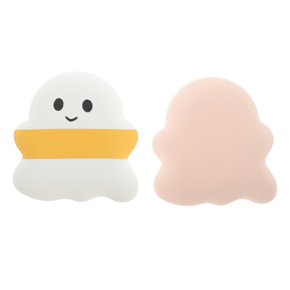 Unique Bargains 1 Pc Reusable Puff for Travel Dressing Tables Makeup Application Yellow