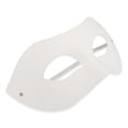 thumbnail image 1 of Unique Bargains 1 Pc Reusable Solid Party Mask White Pulp, 1 of 5