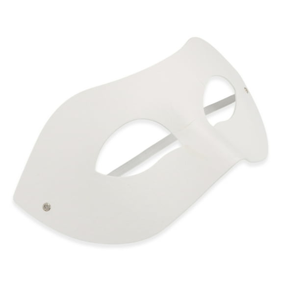 Unique Bargains 1 Pc Reusable Solid Party Mask White Pulp