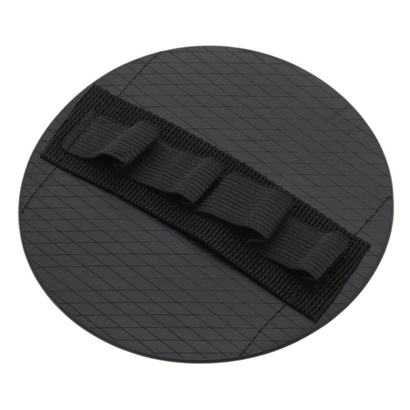 Unique Bargains 1 Pc Round Bath Scrubber for Bathroom Black