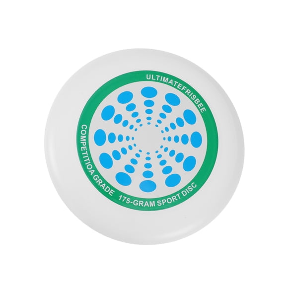 Unique Bargains 1 Pc Round Flying Disc 10.63" Blue Green