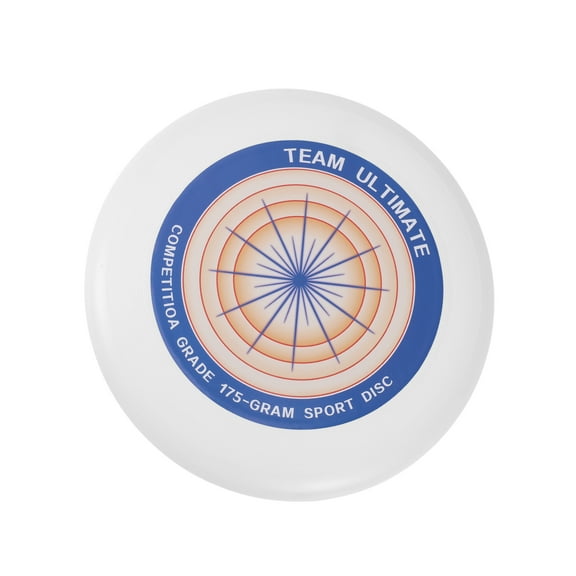 Unique Bargains 1 Pc Round Flying Disc 10.63" Red Blue