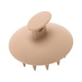 thumbnail image 1 of Unique Bargains 1 Pc Round Hair Shampoo Brush for Head Massage 2.36"x3.35" Skin Color, 1 of 6