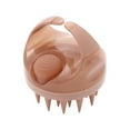 thumbnail image 1 of Unique Bargains 1 Pc Round Hair Shampoo Brush for Head Massage 3.78"x3.54" Skin Color, 1 of 6