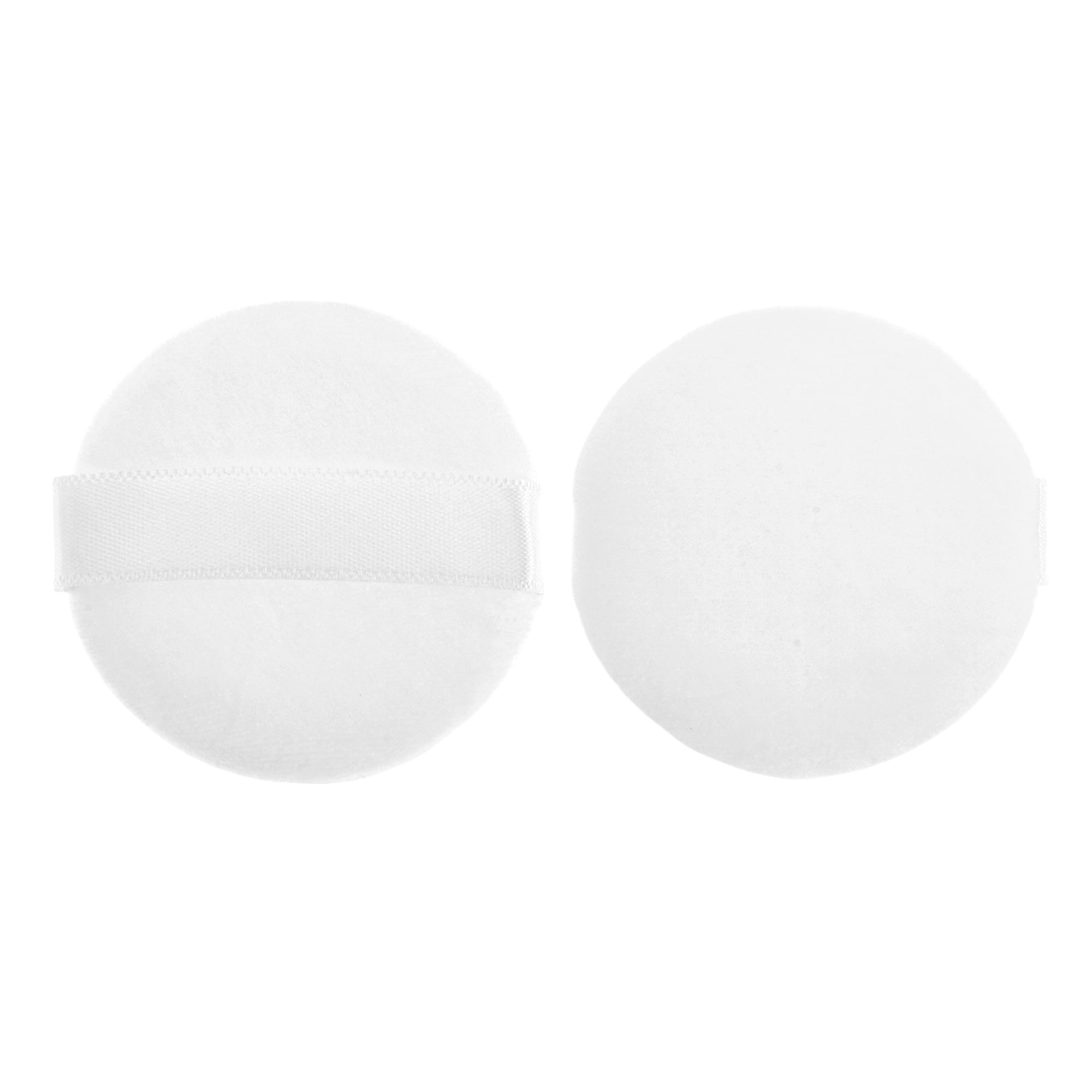 Unique Bargains 1 Pc Round Makeup Puff for Travel Daily Use [1.78"x0.39"] White