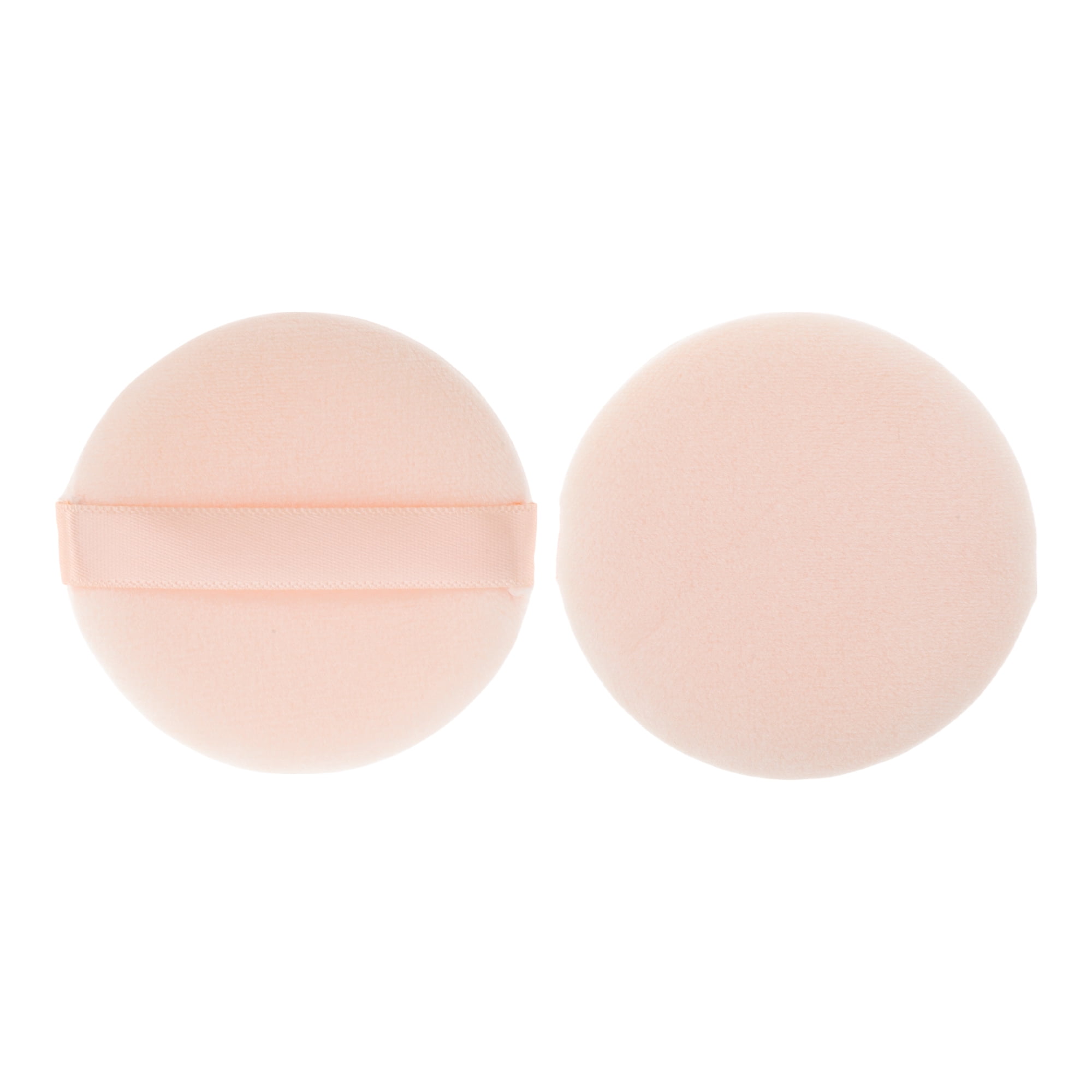 Unique Bargains 1 Pc Round Makeup Puff for Travel Daily Use [2.17"x0.39"] Skin Color