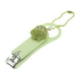 thumbnail image 1 of Unique Bargains 1 Pc Round Ring Nail Clippers Toenail Clippers 3.15"x0.98" Light Green, 1 of 7