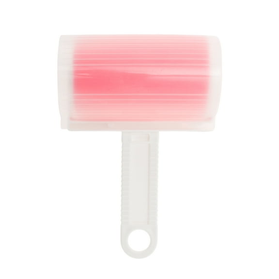 Unique Bargains 1 Pc Round Roller Pet Hair Remover for Dog for Cat Pink