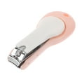 thumbnail image 1 of Unique Bargains 1 Pc Round Tail Nail Clippers Toenail Clippers 2.56"x1.06" Pink, 1 of 7
