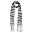 thumbnail image 1 of Unique Bargains 1 Pc Scarf Animal Print Neck Scarf Zebra Print Gray, 1 of 5
